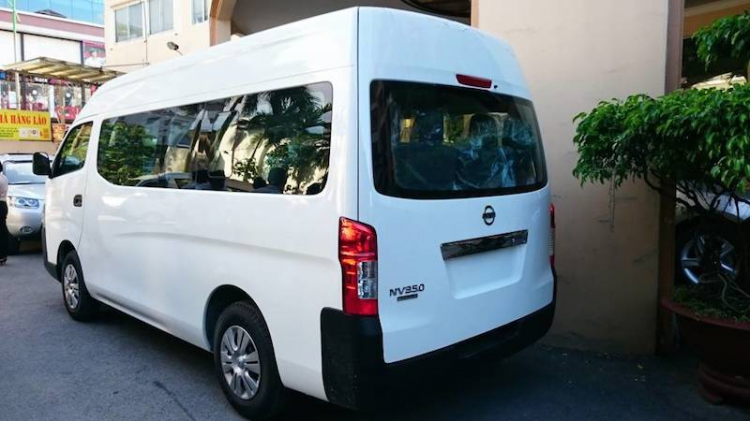 Nissan chuẩn bị mang NV350 Urvan 16 chỗ vào Việt Nam