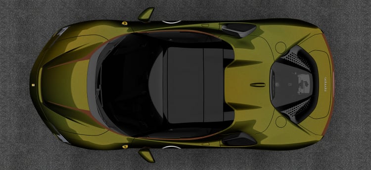 Ferrari tung màu xe độc đáo mới: Kỷ niệm 10 năm hành trình siêu xe Cavalcade