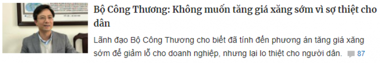 Giá xăng tiếp tục tăng mạnh, xăng RON 95 lập đỉnh cao nhất trong 17 năm