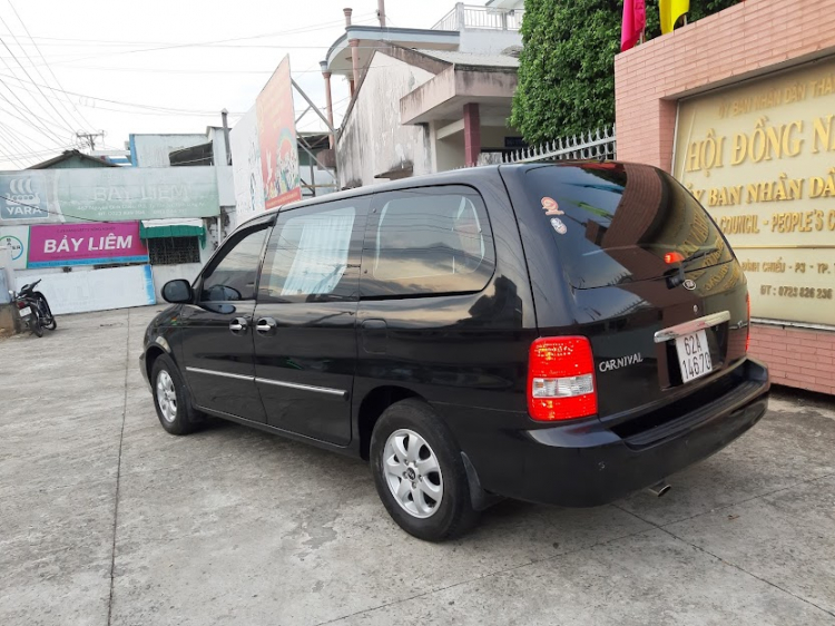 Bán nhanh KIA CARNIVAL 2009 AT Mobihome, chuyên cơ mặt đất