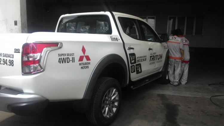 Mitsubishi Triton 2016 có giá từ 580 triệu tại Việt Nam