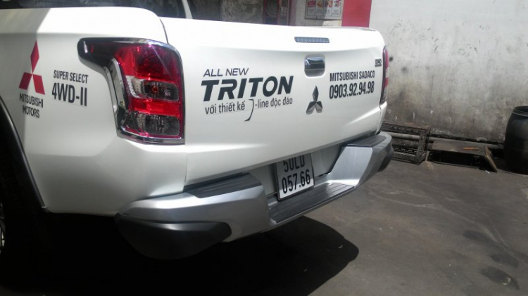 Mitsubishi Triton 2016 có giá từ 580 triệu tại Việt Nam