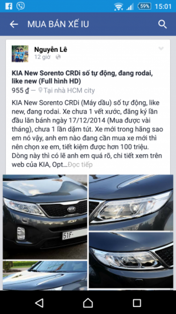 Đang có nhu cầu new sorento máy dầu