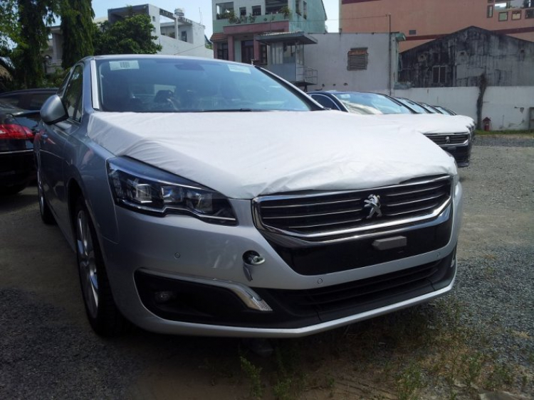 Peugeot 508 2015 chuẩn bị trình làng tại Việt Nam