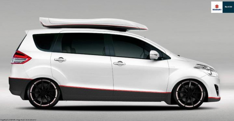Cầm lái Suzuki Ertiga: xe gia đình 5+2 Cầm lái Suzuki Ertiga: xe gia đình 5+2
