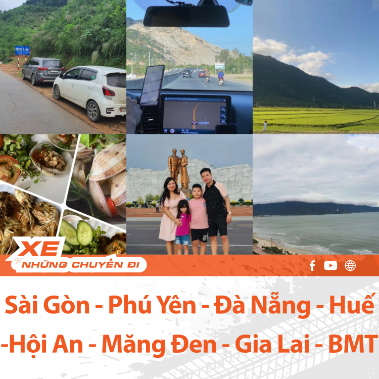 Du Xuân 2022 - Xuống biển lên Rừng (SG-Phú Yên - Đà Nẵng - Huế - Hội An - Măng Đen - Gia Lai - BMT-SG)