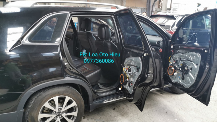 Độ âm thanh Kia Sorento