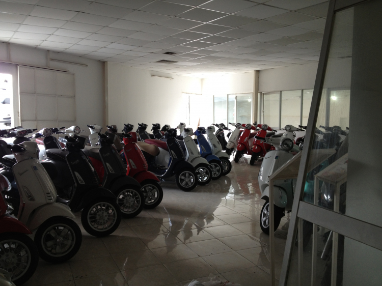 Phụ tùng Vespa sao đắt quá vậy các anh?