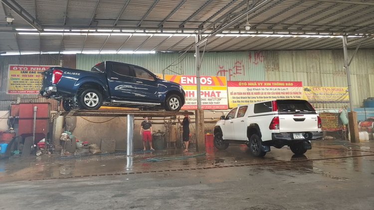 Nơi rửa xe uy tín ở Bình Thạnh hoặc Phú Nhuận?