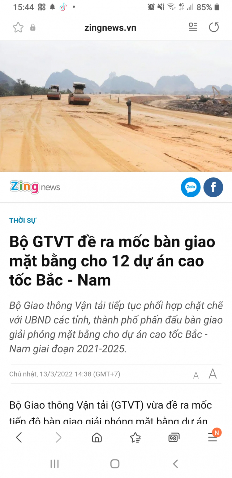 Cập nhật về đường bộ cao tốc Bắc-Nam, giấc mơ xuyên Việt trở nên dễ dàng hơn Cập nhật về đường bộ cao tốc Bắc-Nam, giấc mơ xuyên Việt trở nên dễ dàng hơn