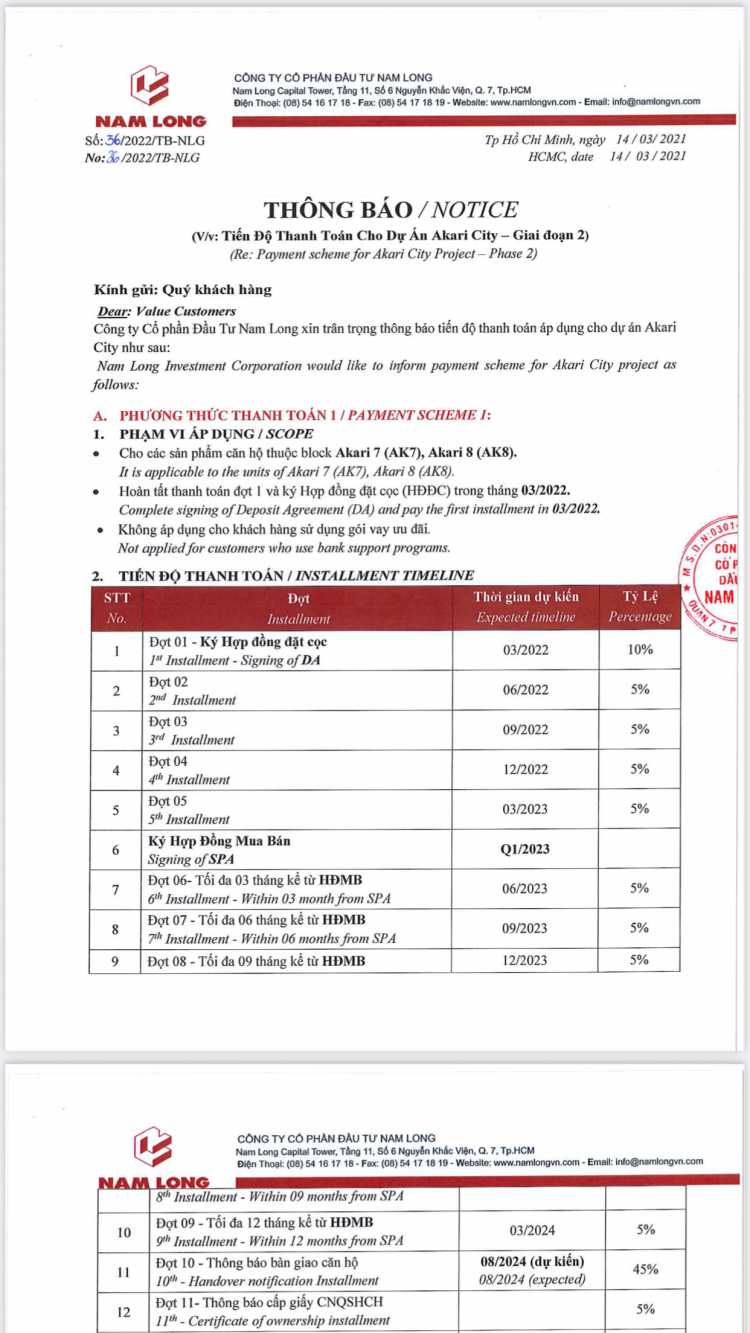 Akari City của Nam Long Akari City của Nam Long
