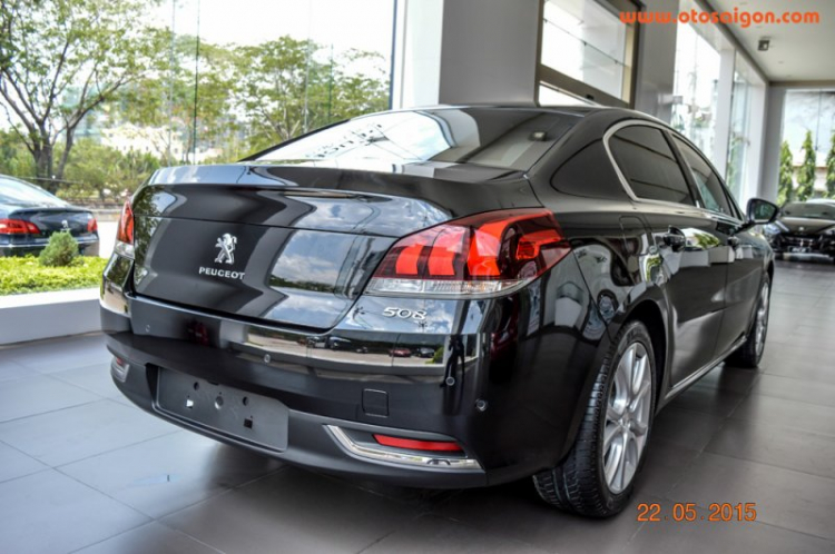 Cận cảnh Peugeot 508 phiên bản 2016 vừa ra mắt Việt Nam