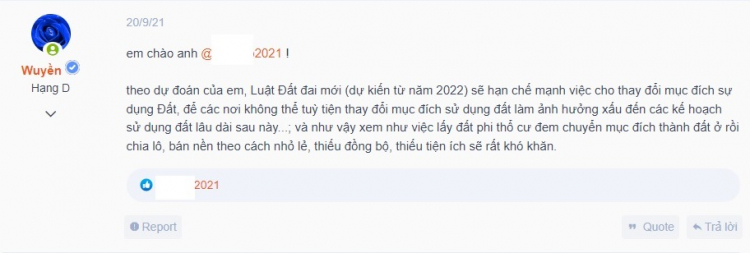 " Đề nghị cấm 'chia lô bán nền' khi sửa luật Đất đai "