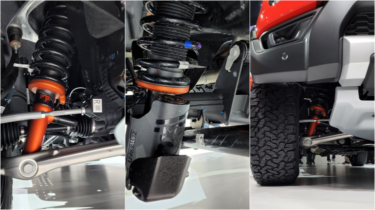 Soi chi tiết Ranger Raptor 2022 máy xăng V6 tại Thái Lan: Hầm hố và đầy công nghệ