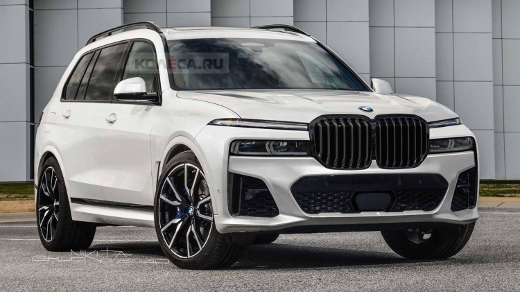 BMW X7 2023 lộ diện: đèn pha mảnh mai gây tranh cãi