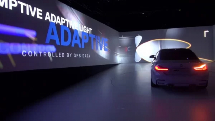 Chiếc xe BMW đầu tiên trên thế giới sử dụng công nghệ đèn pha Laser Light