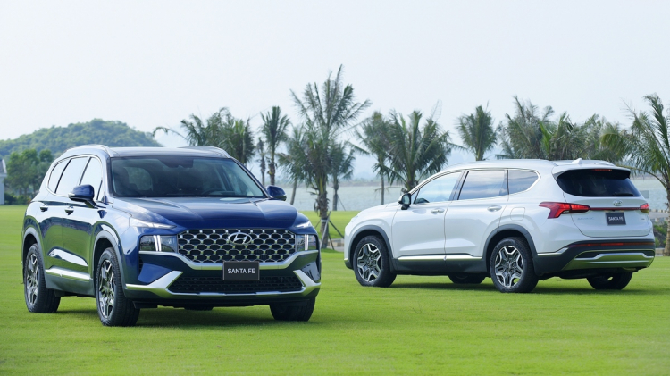 Hyundai Santa Fe được vinh danh là XE ẤN TƯỢNG CỦA NĂM 2022 tại Việt Nam