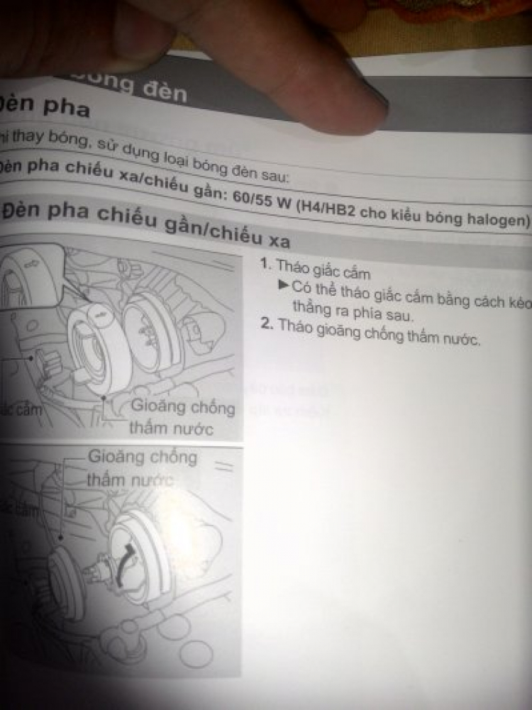 Hình ảnh các xe lắp bóng LED PHILIPS Lumiled, CREE USA, không độ chế hay cắt dây điện (Mục lục Tr1)