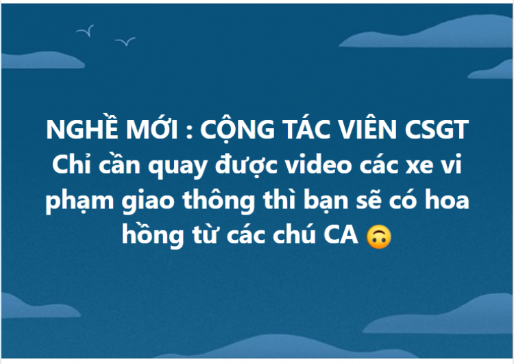 Đề xuất CSGT trả tiền cho người quay video để mua lại các hình ảnh về vi phạm giao thông