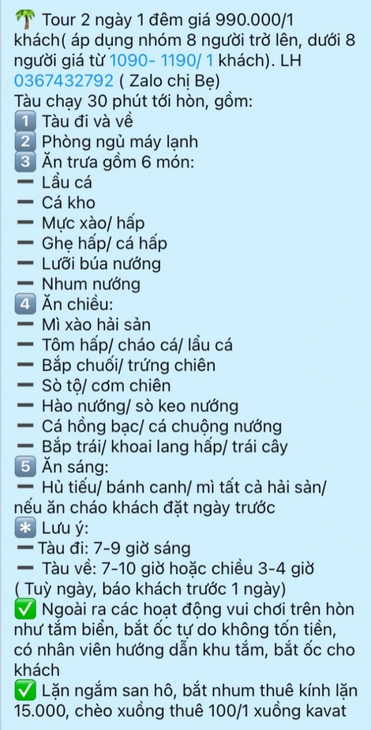 [Phượt] Quần đảo Bà Lụa Kiên Giang.