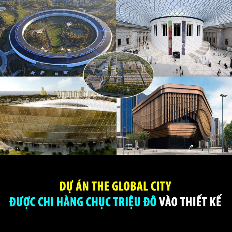 DỰ ÁN THE GLOBAL CITY ĐƯỢC CHI HÀNG CHỤC TRIỆU ĐÔ VÀO THIẾT KẾ