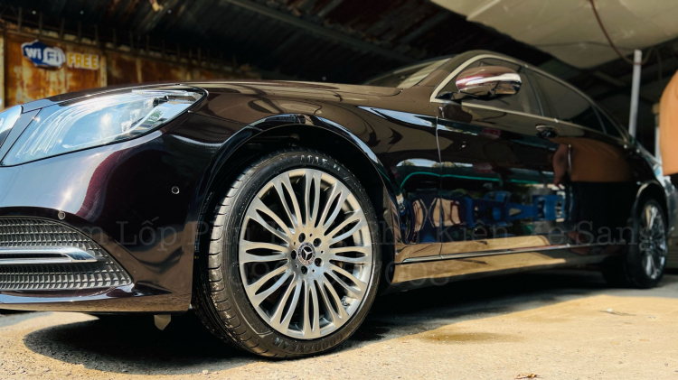 S450 nâng cấp mâm Maybach