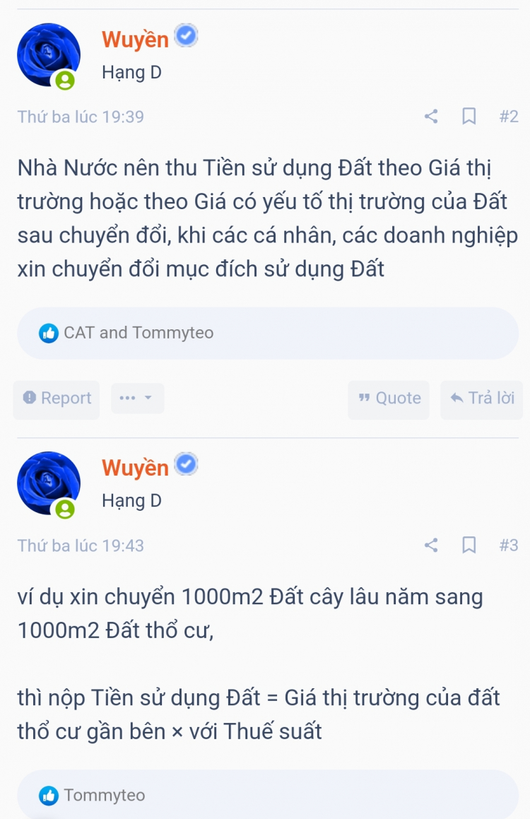 Ban hành Giá đất sát Giá trên thị trường