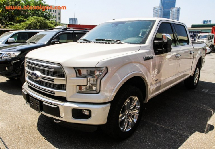 Chi tiết "từ A - Z" Ford F150 2015 vừa về Việt Nam