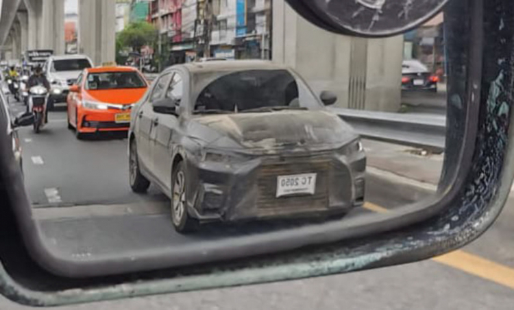 Toyota Vios thế hệ mới chạy thử tại Thái Lan, thiết kế đẹp như Honda City Toyota Vios thế hệ mới chạy thử tại Thái Lan, thiết kế đẹp như Honda City