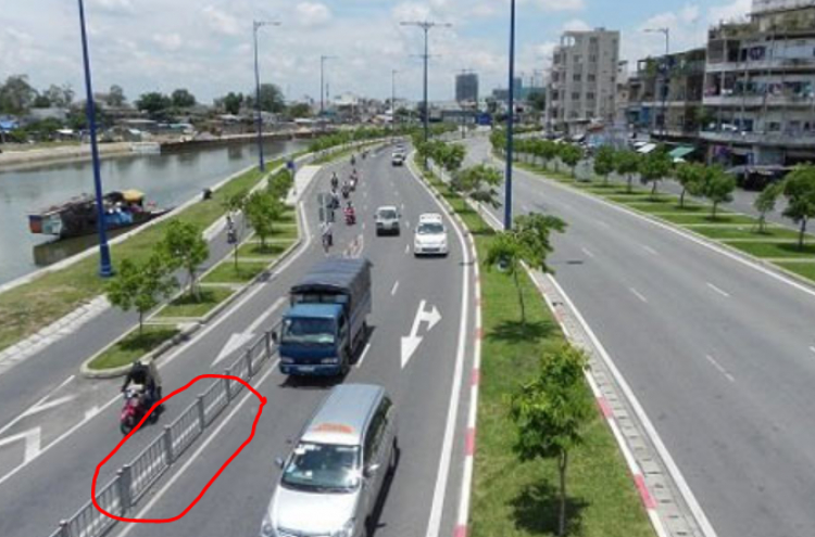 Vạch kẻ đường cầu Thủ Thiêm 2 có ý nghĩa thế nào? Vạch kẻ đường cầu Thủ Thiêm 2 có ý nghĩa thế nào?