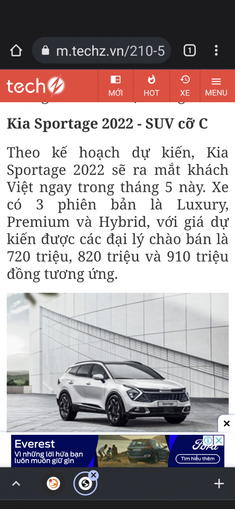 [Thảo Luận] Xe Hàn Kia Sportage sau 7 năm và 73.000 km