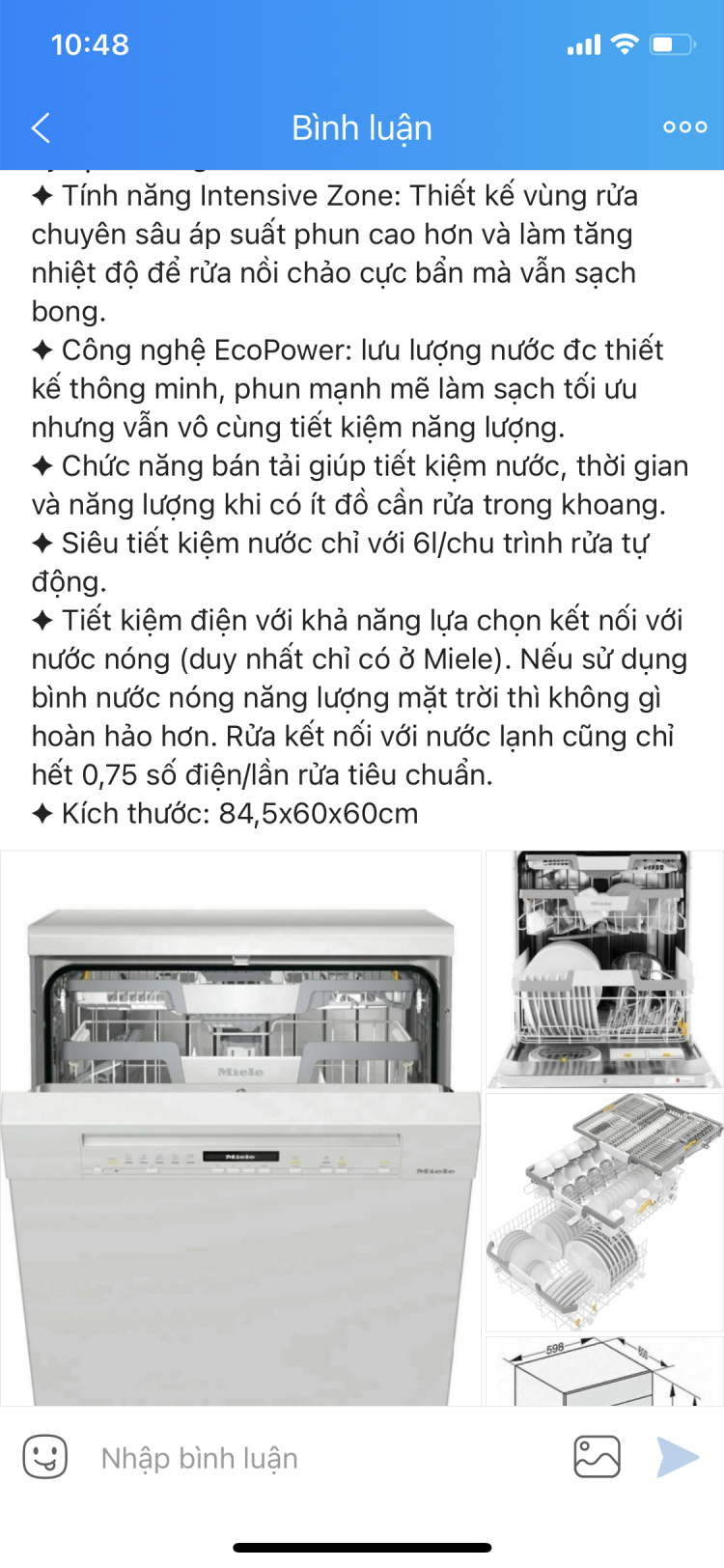 Đánh giá Máy rửa chén Bosch