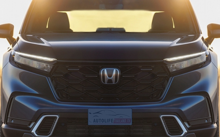 Honda hé lộ hình ảnh chính thức đầu tiên về Honda CR-V 2023: Góc cạnh và thể thao