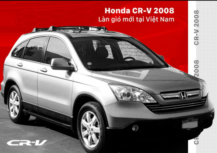 Ngoại thất Honda CR-V biến đổi thế nào sau gần 15 năm mở bán tại Việt Nam