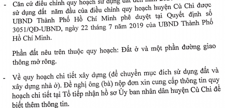 Củ Chi sắp lên quận, có nên gom hàng tại thời điểm này?