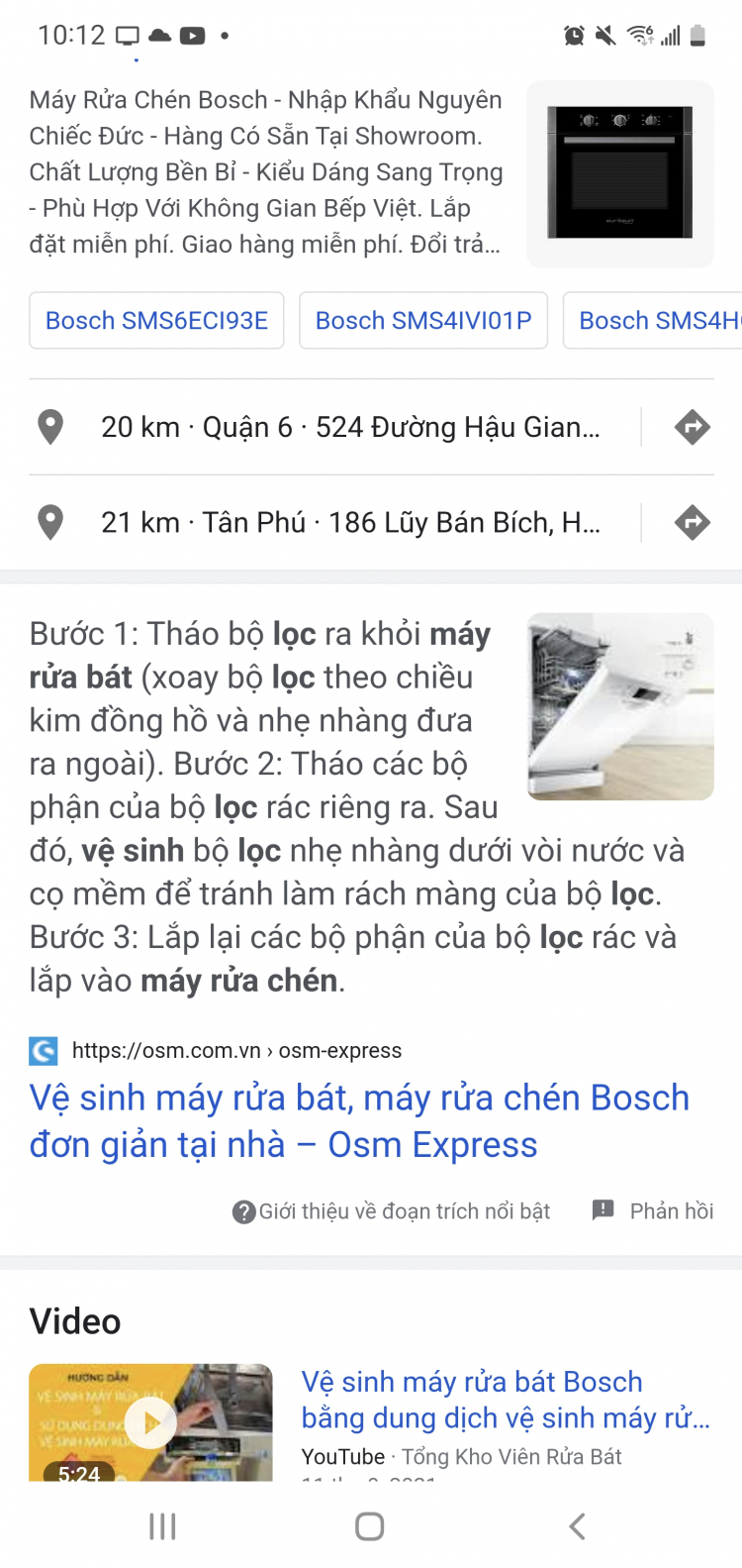 Đánh giá Máy rửa chén Bosch