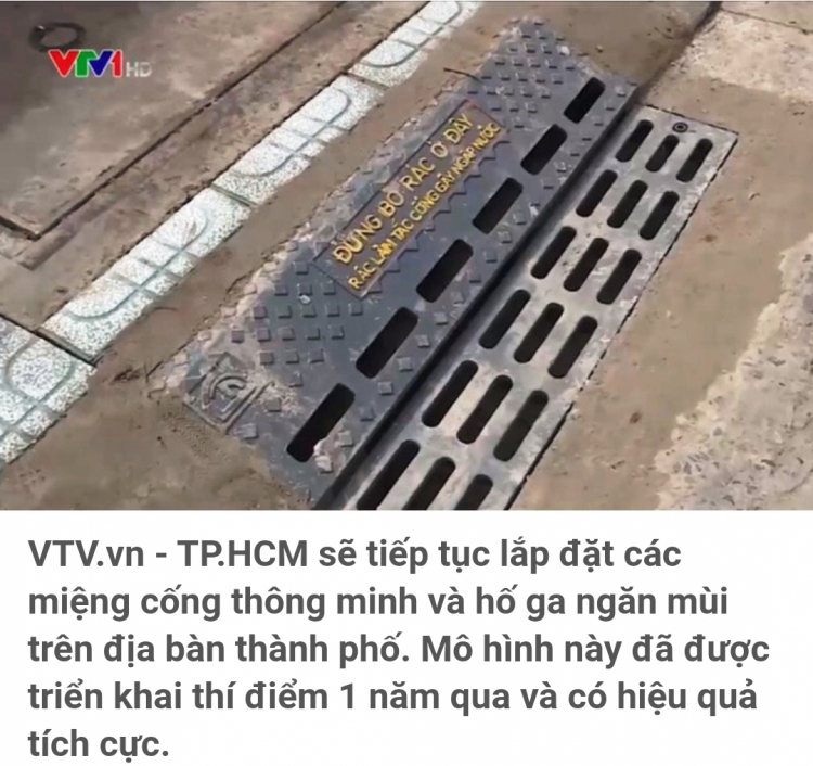 Có được dừng đỗ trên nắp bê tông rãnh thoát nước?