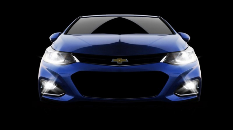 Chevrolet Cruze 2016 sẽ ra mắt vào ngày 24/06