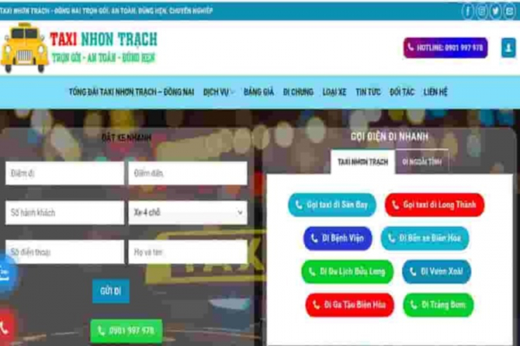 Taxi đường dài Hiệp Phước, Nhơn Trạch, Đồng Nai Taxi đường dài Hiệp Phước, Nhơn Trạch, Đồng Nai