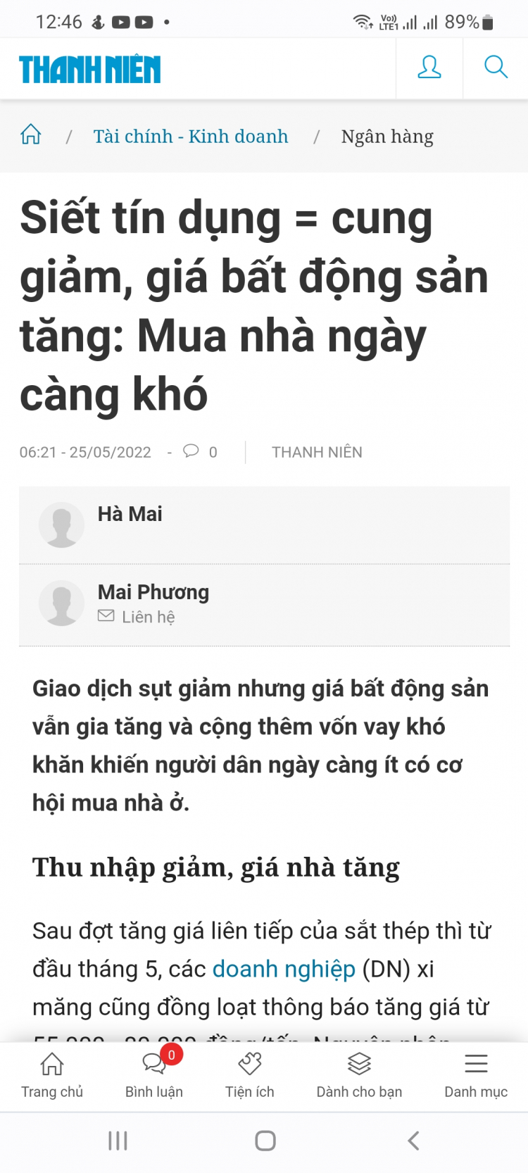 nếu Kiểm soát Trái phiếu Doanh nghiệp BĐS, Giá Bán Căn hộ sẽ phải giảm