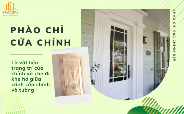 Phào chỉ cửa chính - Nét tinh tế, ấn tượng cho không gian của bạn