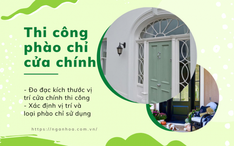 Phào chỉ cửa chính - Nét tinh tế, ấn tượng cho không gian của bạn