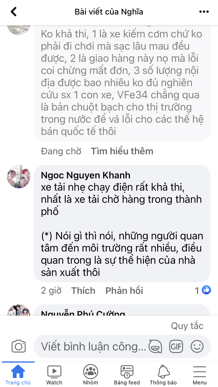 Chém gió về xe điện các anh!