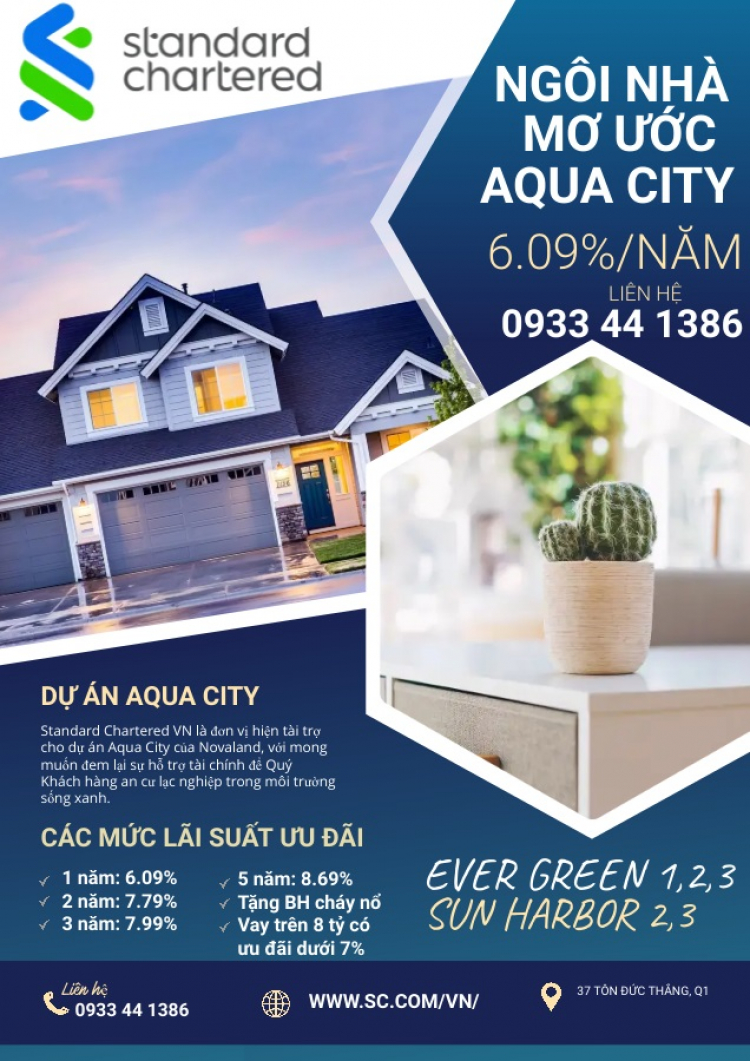 Dự án AQUA CITY của Novaland ở thành phố Biên Hòa, tỉnh Đồng Nai