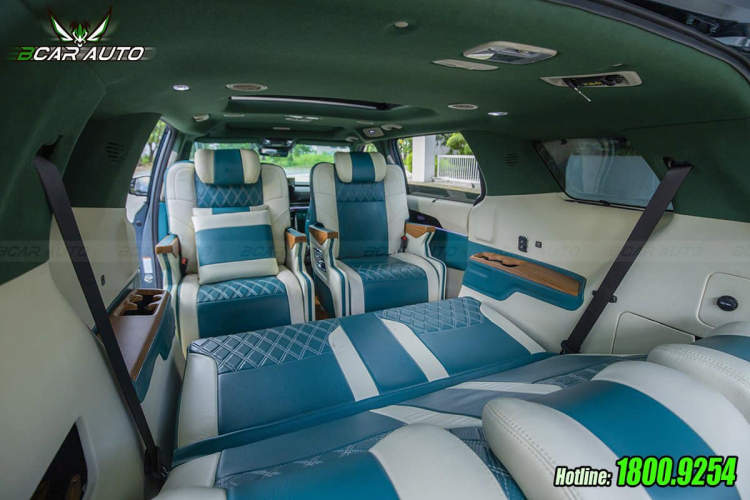 Kia Carnival Độ Kiểu Limousine tiện nghi Ghế có thể xoay 180 và 360 độ