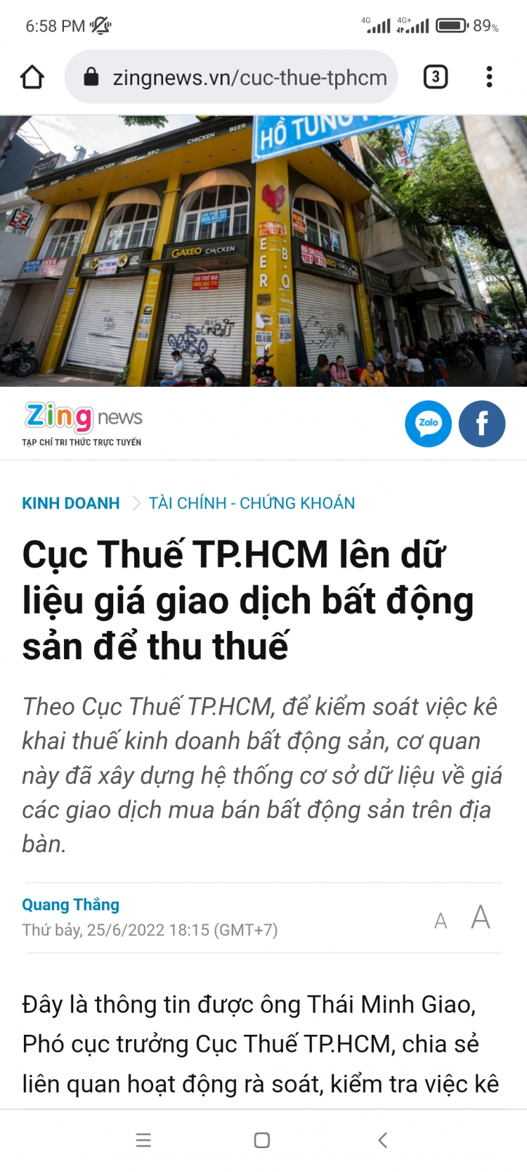 Hậu kiểm số liệu Kê khai Thuế TNCN khi Chuyển nhượng BĐS