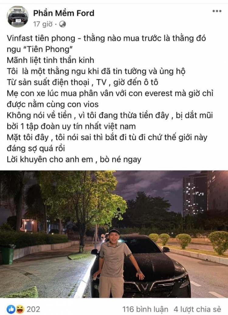 VF: ép lúa non hả mấy anh?