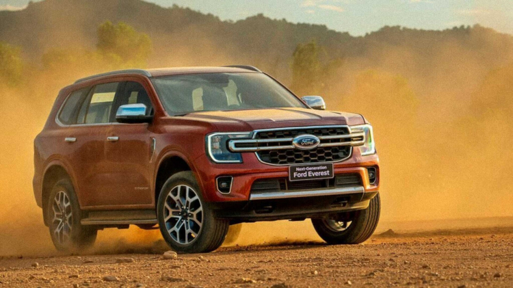 Ford Everest 2022 có giá cao nhất 1,4 tỷ đồng tại Việt Nam, trang bị thách thức Fortuner