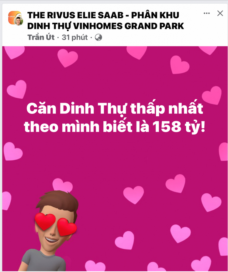 VINHOMES GRAND PARK QUẬN 9 LÀ CÁI “BẪY GẤU” CHO NHỮNG KHÁCH YÊU MÀU HỒNG!