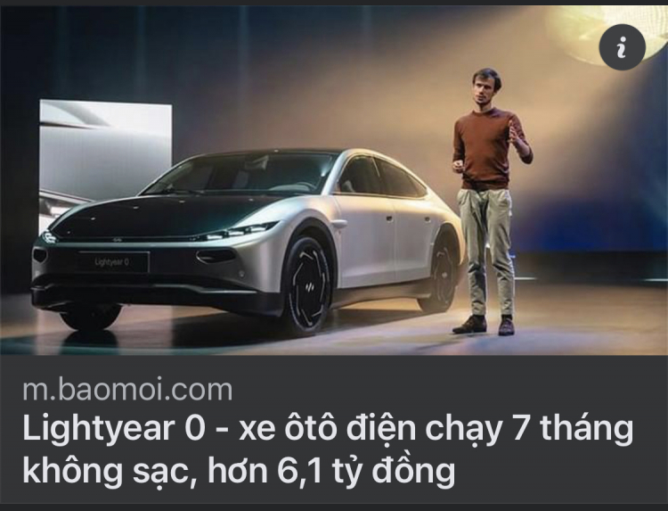 Chém gió về xe điện các anh!
